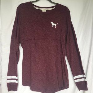 PINK by Victoria's Secret Maroon Sweatshirt